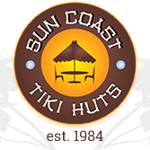 Suncoast tiki huts logo